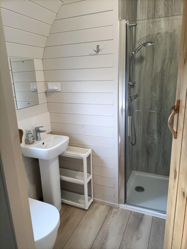 Cherry pod shower room layout